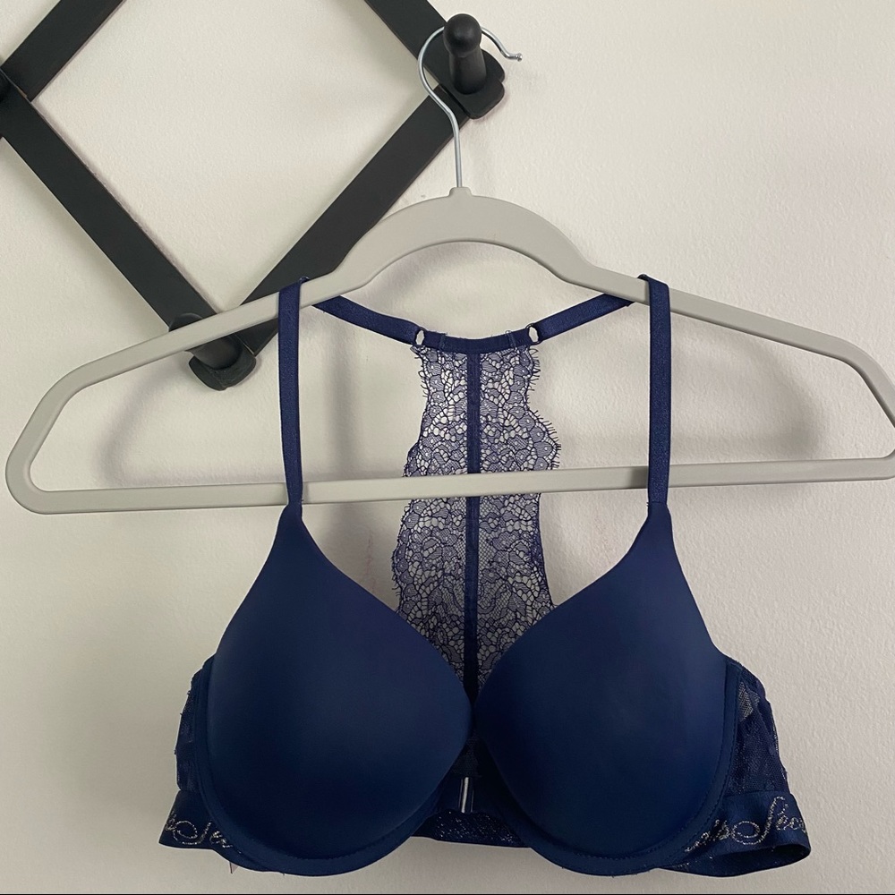 Victoria Secret Racerback T-Shirt Push-Up Full Coverage Bra